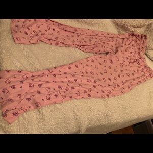 Hello kitty Sanrio pajama pants pink
